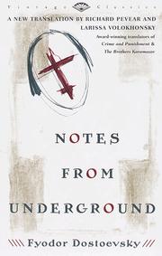 Cover of: Notes from Underground by Фёдор Михайлович Достоевский