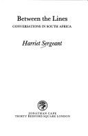 Cover of: Between the lines: conversations in South Africa