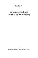 Cover of: Verfassungsgeschichte von Baden-Württemberg