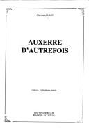 Cover of: Auxerre d'autrefois