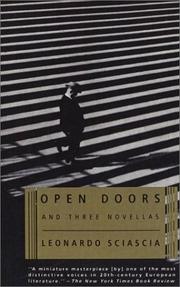 Cover of: Open doors and three novellas