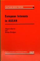 Cover of: European interests in ASEAN