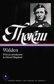 Cover of: Walden, or, Life in the woods by Henry David Thoreau