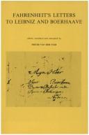 Cover of: Fahrenheit's letters to Leibniz and Boerhaave