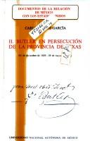 Cover of: Documentos de la relación de México con los Estados Unidos by [compilador] Carlos Bosch García.