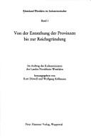Cover of: Rheinland-Westfalen im Industriezeitalter: Beiträge zur Landesgeschichte des 19. und 20. Jahrhunderts in vier Bänden