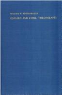 Cover of: Quellen zur Ethik Theophrasts