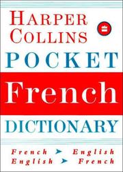 Cover of: Harper Collins Pocket French Dictionary by HarperCollins