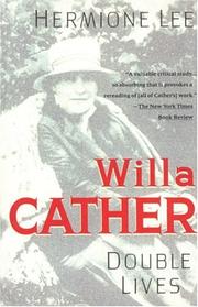 Cover of: Willa Cather by Hermione Lee
