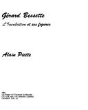 Cover of: Gérard Bessette: L'incubation et ses figures