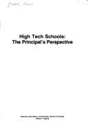 Cover of: High tech schools: the principal's perspective.