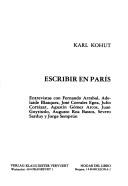 Escribir en París by Karl Kohut