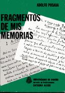 Cover of: Fragmentos de mis memorias by Adolfo Posada