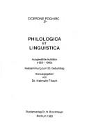 Cover of: Philologica et linguistica by Cicerone Poghirc