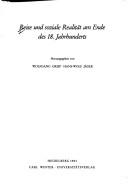 Cover of: Reise und soziale Realität am Ende des 18. Jahrhunderts