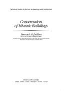 Cover of: Conservation of historic buildings