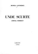 Cover of: Unde scurte: jurnal indirect