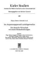 Cover of: Im Anpassungsprozess zurückgeworfen: die deutsche Wirtschaft vor neuen Herausforderungen