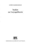 Cover of: Studien zur Laryngaltheorie