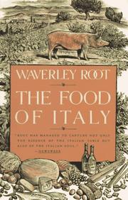 Cover of: The food of Italy by Waverley Lewis Root