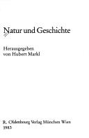 Cover of: Natur und Geschichte