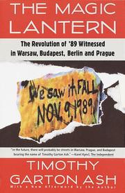 Cover of: The magic lantern: the revolution of '89 witnessed in Warsaw, Budapest, Berlin, and Prague