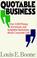 Cover of: Quotable business