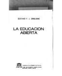 Cover of: La educación abierta