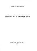 Cover of: Moneta Langobardorum