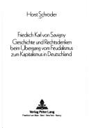 Cover of: Friedrich Karl von Savigny by Schröder, Horst, Schröder, Horst