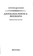 Cover of: Antología poética ; Biografía
