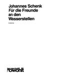 Cover of: Für die Freunde an den Wasserstellen by Johannes Schenk