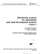 Cover of: Monitoring systems for agricultural and rural development projects