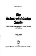 Die österreichische Seele by Erwin Ringel