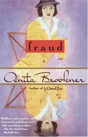 Cover of: Fraud by Anita Brookner