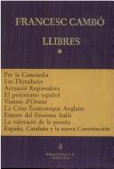 Cover of: Llibres