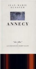 Cover of: Annecy