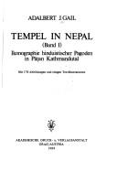 Cover of: Tempel in Nepal by Adalbert J. Gail