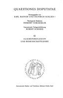 Cover of: Glaubensreflexion und Wissenschaftslehre: Thesen zur Wissenschaftstheorie und Wissenschaftsgeschichte der Theologie