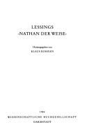 Cover of: Lessings "Nathan der Weise" by herausgegeben von Klaus Bohnen.