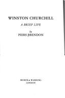 Cover of: Winston Churchill by Piers Brendon