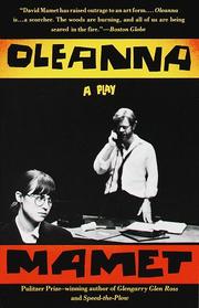 Cover of: Oleanna by David Mamet