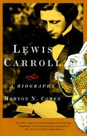 Cover of: Lewis Carroll by Morton N. Cohen