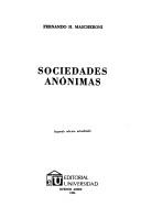 Cover of: Sociedades anónimas