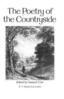 The Poetry of the countryside cover