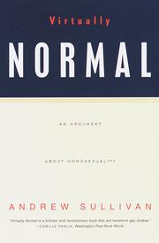 Cover of: Virtually Normal by Andrew Sullivan