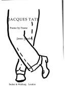 Cover of: Jacques Tati: frame by frame