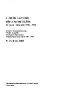 Cover of: Vilhelm Ekelunds estetiska mysticism: en studie i hans lyrik 1900-1906