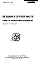 Cover of: In search of your roots by Angus Baxter