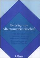 Cover of: Traditioneller Stoff und individuelle Gestaltung: Untersuchungen zu Alkaios und Sappho